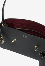 Ferragamo Medium Hug East-West Shoulder Bag Black 0795208_1e1b5f7e-a4df-4574-9540-591c33dd56e5