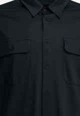 Tom Ford Military Casual Shirt Blue JBL027JMS026UCC_023762bc-96fe-4931-a875-5ea974aae0f2