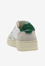 Autry Medalist Sneakers in Leather and Suede White AULMLS23/S_AUTRY-LS23