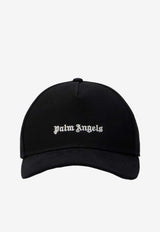 Palm Angels Classic Logo Baseball Cap Black  PMLB104S26FAB004_1003