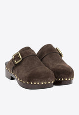 Chloé Jeannette Suede Wedge Clogs Brown CH26S12ZRY27Z_ff1077a7-5b1c-4c98-867b-873ca625484e