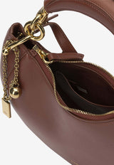 Chloé Small Banana Smooth Leather Handbag Brown CH26AS921S6026P_6ac500af-41a7-4454-9050-249ec5a0c7ac