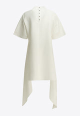 Alaïa Mock-Neck Asymmetrical T-shirt White AA9I0031J095D000_a3fae456-ffd4-4419-98fa-cdcc3c237647