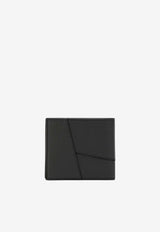 Loewe Puzzle Grained Leather Bi-Fold Wallet Gray C510302X23LE/T_LOEW-1220