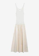 The Frankie Shop Iliya Sleeveless Knit Maxi Dress Beige MDFS22071VI/S_THE-006