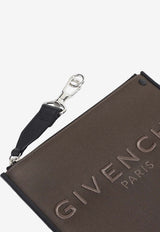 Logo Canvas Zipped Pouch