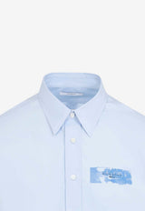 Brushstroke Logo French Shirt