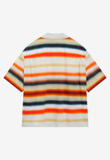 Loewe Anagram Striped Poplin Shirt Multicolor H616Y05XA7CO/S_LOEW-9122