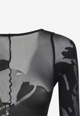 Rose Shadow Catsuit