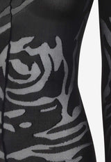 Rose Shadow Catsuit