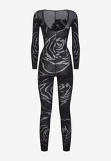 Rose Shadow Catsuit