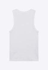 Givenchy Slim Logo Tank Top White BW70FPP7BR/T_GIV-100