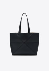 Loewe Medium Puzzle Fold Tote Bag Navy A779PEWX04LE/T_LOEW-5544