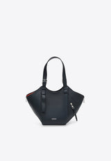 Loewe Layered Hammock Flip Leather Tote Bag Navy A538HHBX13LE/T_LOEW-0223