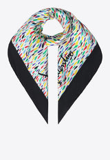 Valentino Printed Silk Scarf Multicolor 9W2EI114AUK/T_VALE-3B5