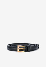 Prada Saffiano Leather Belt Black 1C5711053F0002