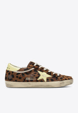 Golden Goose DB Super-Star Leopard Print Sneakers Brown GWF00101F008685/T_GOLDE-55801