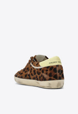 Golden Goose DB Super-Star Leopard Print Sneakers Brown GWF00101F008685/T_GOLDE-55801