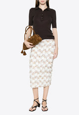 P.A.R.O.S.H Cipria Knitted Top Brown D540962CIPRIA26_086