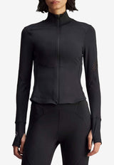 Adidas By Stella McCartney Zip-Up Midlayer Training Jacket Black JW4551_black