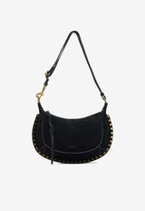 Isabel Marant Oskan Moon Suede Shoulder Bag Black 23APP0003FAA3C32M01BK_81e14653-d168-4623-a00b-ffbd8a6e107c