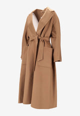 Max Mara Ludmilla Belted Wool Coat Beige 2521016051LUDMILLA_068
