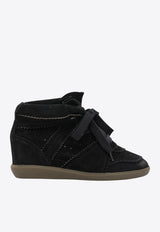 Isabel Marant Bobby High-Top Suede Sneakers Black 23PBK0011FAA1E20S01BK_1d651a99-e14a-4b2c-823d-6cadb99e938f