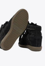 Isabel Marant Bobby High-Top Suede Sneakers Black 23PBK0011FAA1E20S01BK_1d651a99-e14a-4b2c-823d-6cadb99e938f