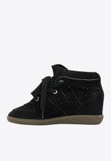 Isabel Marant Bobby High-Top Suede Sneakers Black 23PBK0011FAA1E20S01BK_1d651a99-e14a-4b2c-823d-6cadb99e938f