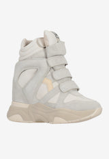 Isabel Marant Balskee Leather High-Top Sneakers White BK0009FAA1E17S_20WH