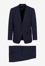 Shelton Notch-Lapel Wool Suit