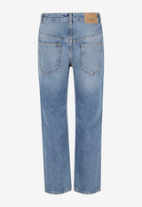 Isabel Marant Dakota Straight-Leg Jeans Blue PA0639FAD1H04I_30LU