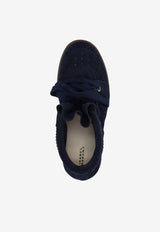 Isabel Marant Bekett Leather High-Top Sneakers Midnight Blue BK0011FAA1E20S_30DM