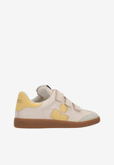 Isabel Marant Beth Leather Low-Top Sneakers Beige BK0013FAC4E13S_CKBR