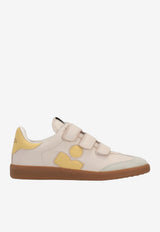 Isabel Marant Beth Leather Low-Top Sneakers Beige BK0013FAC4E13S_CKBR