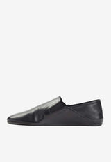 Leather Slip-On Loafers
