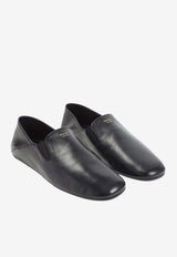 Leather Slip-On Loafers