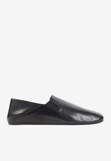 Leather Slip-On Loafers