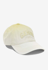 GANNI Degrade Logo Baseball Cap Yellow B302023700X_20174dcb-8079-4161-a924-fd0a8d084ad7