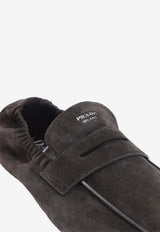 Suede Penny Loafers