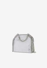 Stella McCartney Tiny Falabella Two-Way Top Handle Bag Silver 391698WP0301_8101