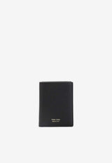 T Line Folding Leather Card Holder