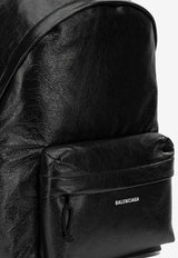 Balenciaga Explorer Grained Leather Backpack Black 5032211VG071000_9bcbf68f-638a-4a85-b4e3-b89bd949357c