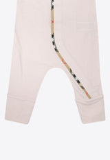 Burberry Kids Babies Check-Trimmed Onesie Gift Set - Set of 3 Pink 8119822_acbf576c-e3b0-4dc8-a601-75eff5af0e25