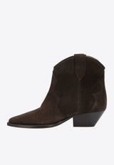 Isabel Marant Dewina Suede Cowboy Boots Brown 23PBO0002FAA1A03S50CL_8a278f4e-0685-4d8a-ad00-e919e7d49155