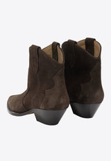 Isabel Marant Dewina Suede Cowboy Boots Brown 23PBO0002FAA1A03S50CL_8a278f4e-0685-4d8a-ad00-e919e7d49155
