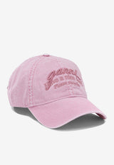 GANNI Logo Baseball Cap Pink B3020232478_0ad34cd4-4074-46a8-bf1d-b9ab41f1c5e9