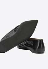 Khaite Miriam Glossy Leather Ballet Flats Black F4064-1027200_e819fdf5-ecc8-401f-86c9-41c4d2019d0d