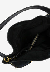 Isabel Marant Oskan Suede Hobo Bag Black 24EPP0200FAB2C03M01BK_9a9bab0a-96c8-483f-9fdc-5e1d54d2152a