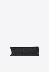 Jacquemus Small Spiaggia Raffia Handbag Black BAW00421A-W00513-830